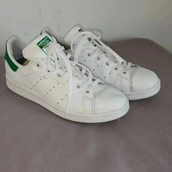 adidas Other - Adidas Stan Smith White Leather Sneakers Classic Tennis Shoes